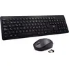 Image de Clavier avec souris sans fil Ewent EW3256 2.4 GHz noir