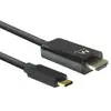 Image de Ewent EW9824 câble vidéo et adaptateur 2 m USB Type-C HDMI Type A (Standard) Noir - Neuf
