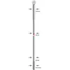Image de ALPINA Rayon ED, Ø 2,34 / 2,00mm, acier inoxydable, avec nipple en laiton, nickelé Unité d'emballage : 100 pièces (quantité minimum à commander) Prix par 100 pièces, 294mm de long