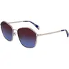 Image de LIU JO LJ157S 722 GOLD MEDIUM 59/18/140 FEMALE Lunettes de soleil