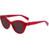 Image de Liu Jo Junior Liu Jo LJ3610S 600 Lunettes de soleil Bio-inject Rouge Marrone Cat Eye Normale Normale