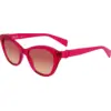 Image de Liu Jo Junior Liu Jo LJ3610S 525 Lunettes de soleil Bio-inject Fuchsia Rosa Cat Eye Normale Normale