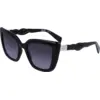 Image de Liu Jo Femme Liu Jo LJ789S 001 Lunettes de soleil Bio-inject Noir Gris Cat Eye Normale Ombré