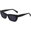 Image de Liu Jo Femme Liu Jo LJ790S 001 Lunettes de soleil Bio-inject Noir Gris Cat Eye Normale