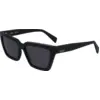 Image de Liu Jo Femme Liu Jo LJ793SR 002 Lunettes de soleil Bio-inject Noir Gris Carré Normale