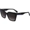 Image de Liu Jo Femme Liu Jo LJ795S 005 Lunettes de soleil Acétate Noir Carré Normale Ombré