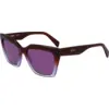 Image de Liu Jo Femme Liu Jo LJ795S 208 Lunettes de soleil Acétate Violet Violet Carré Normale