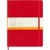 Image de Moleskine Classic, Carnet de Notes Pages Lignées, Journal Couverture Souple et Fermeture Elastique, Couleur Rouge Ecarlate, Format Extra Large 19 x 25 , 192 pages en occasion ou reconditionné