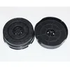 Image de Lot De 2 Filtres À Charbon Type 58 Akb000/1 142x48 Mm (484000008782, C00308179) Hotte Ariston Hotpoint, Bauknecht, Brandt, De Dietrich Elica Ignis, Ikea Whirlpool, Indesit, Sauter, Whirlpool