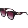 Image de Liu Jo Femme Liu Jo LJ777S 516 Lunettes de soleil Acétate Violet Violet Carré Normale Ombré