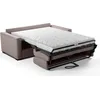 Image de Canapé convertible express - MARIUS - Tissu beige - 190 x 100 x 87 cm