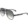 Image de Italia Independent I I MOD. METAL 021 Noir 58/13/145 - Lunettes de soleil pour hommes