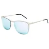 Image de Italia Independent MOD 0213 I THIN METAL 075 SILVER 57/16/140 Lunettes de soleil unies