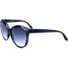 Image de Italia Independent I I 0092 BRUSH GLOSSY : Lunettes de soleil pour femmes, modèle "Brush" avec finition brillante, couleur bleu, dimensions 58/20/140