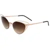 Image de Italia Independent MOD 0218 I-THIN METAL 121.000 GOLD PINK 52/20/140 Lunettes de soleil pour femmes