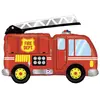 Image de Ballon Aluminium 102 cm - Camion de pompier