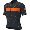 Image de Maillot de cyclisme à manches courtes Alé - STARS - Orange/Gris L