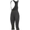 Image de Alé cuissard 3/4 à bretelles - ESSENTIAL LADY WNT - Noir M