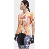 Image de Maillot de cyclisme à manches courtes ALÉ - PR-R AMAZZONIA LADY - bordeaux/blanc/jaune/rouge/orange M