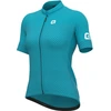 Image de Maillot cycliste à manches courtes Ale Level Bleu L Bleu L Femmes
