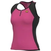 Image de Maillot de cyclisme sans manches ALÉ - COLOR BLOCK LADY - Noir/Rose S