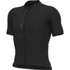 Image de Ale Pragma Color Block Maillot de cyclisme à manches courtes Noir L Homme Noir L