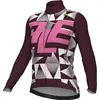 Image de Maillot de cyclisme à manches longues ALÉ pour l'hiver - PR-E MULTIVERSO - Violet M