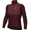 Image de Maillot de cyclisme à manches longues ALÉ pour l'hiver - OFF ROAD - GRAVEL DUAL - bordeaux L