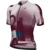 Image de Maillot de cyclisme à manches courtes ALÉ - SOUND PR-E - Blanc/bordeaux L