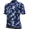 Image de Maillot de cyclisme à manches courtes ALÉ - FLOWER PRAGMA - Blanc/Bleu M