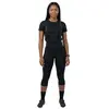 Image de Ale Pragma, pantalon de cyclisme 3/4, couleur noire, taille L (pour femme), couleur noire, taille L