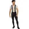 Image de Castelli Sorpasso Ros, cuissard de cyclisme long, gris, taille S, pour homme, couleur gris