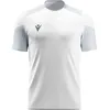 Image de Maillot Macron Glory Golem à manches courtes pour homme - Blanc / Argent