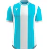 Image de Maillot Macron Propus Eco à manches courtes pour enfants - Columbia / Blanc