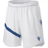 Image de Short Macron Shen Eco pour homme - Blanc / Bleu roi