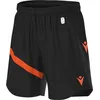 Image de Short Macron Shen Eco pour homme - Noir / Orange
