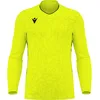 Image de Maillot Macron Corvus Eco Tw à manches longues pour homme - Jaune fluo / Noir