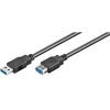 Image de Ewent EC1008 câble USB USB 3.2 Gen 1 (3.1 Gen 1) 1,8 m USB A Noir - Neuf