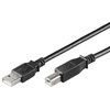 Image de Ewent EC1004 câble USB USB 2.0 1,8 m USB B USB A Noir - Neuf