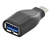 Image de Ewent EW-100518-000-N-P changeur de genre de câble USB 3.1 Type C USB 3.1 Type A Noir - Neuf