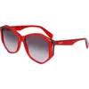 Image de LIU JO LJ797S 623 RED/PETROL 57/15/140 FEMALE Lunettes de soleil