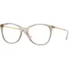 Image de VOGUE EYEWEAR Femme VOGUE EYEWEAR VO5562 2990 Montures optiques Injecté Marron Pantos Normale