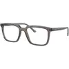 Image de Ray - Ban Unisex Ray - Ban RX7239 ALAIN 8257 Montures optiques Acétate Gris Transparent Carré Normale