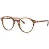 Image de Ray - Ban Unisex Ray - Ban RX5430 BERNARD 8359 Montures optiques Acétate Tortue Transparent Pantos Normale