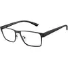 Image de Emporio Armani Homme Emporio Armani EA1157 3001 Montures optiques Métal Noir Carré Normale