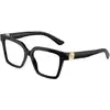 Image de Dolce & Gabbana Femme Dolce & Gabbana DG3395 501 Montures optiques Acétate Noir Carré Normale
