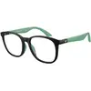 Image de Emporio Armani Enfant Emporio Armani EK3004 5001 Montures optiques Injecté Noir Pantos Normale