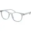 Image de Prada Homme Prada PR A15V 19T1O1 Montures optiques Acétate Bleu Pantos Normale