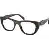Image de Prada Femme Prada PR A18V 17N1O1 Montures optiques Acétate Tortue Géométrique Normale