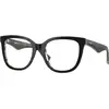 Image de Burberry Femme Burberry BE2415 4121 Montures optiques Acétate Noir Carré Normale